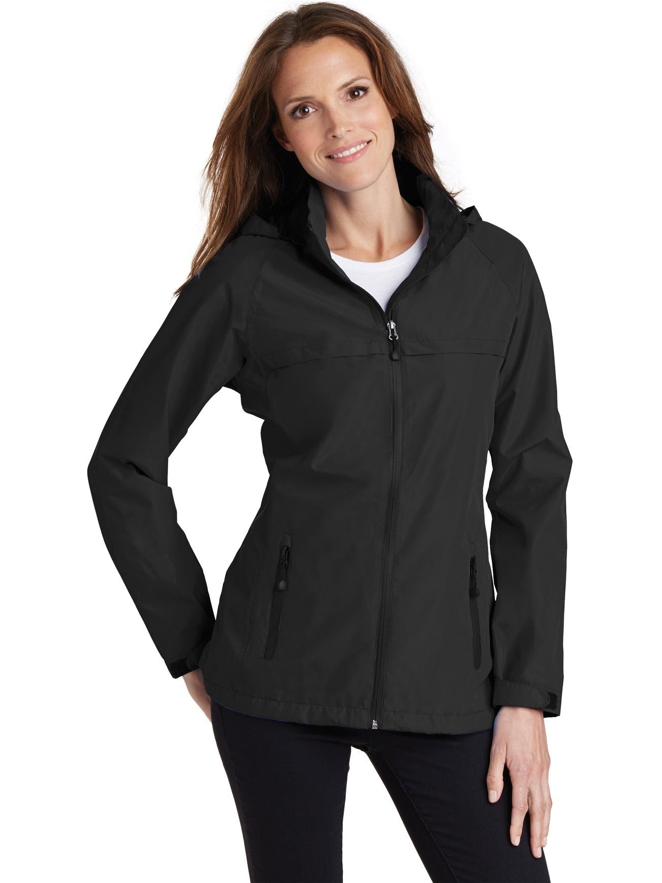 no-logo Port Authority Ladies Torrent Waterproof Jacket-Regular-Port Authority-Thread Logic