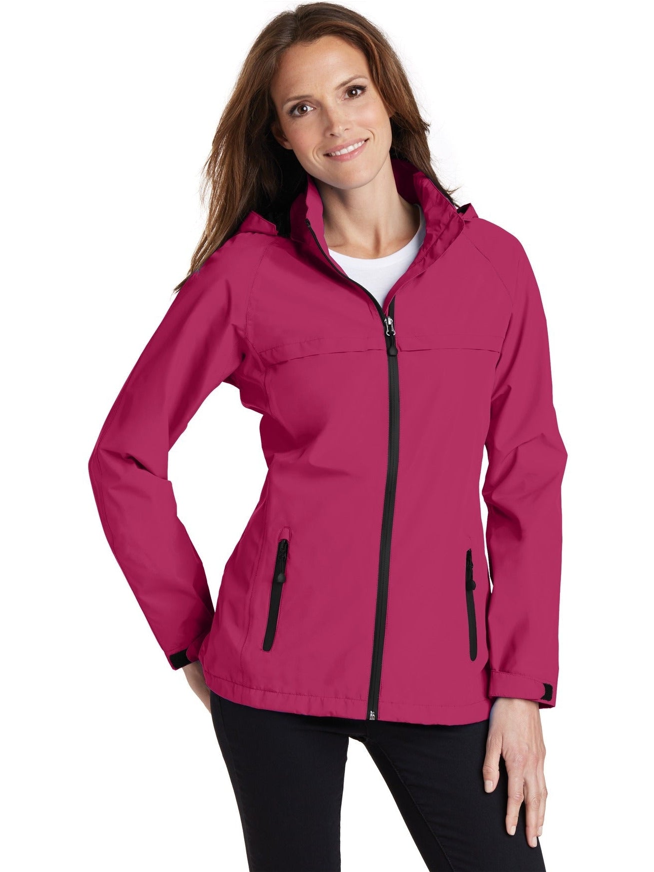 no-logo Port Authority Ladies Torrent Waterproof Jacket-Regular-Port Authority-Thread Logic