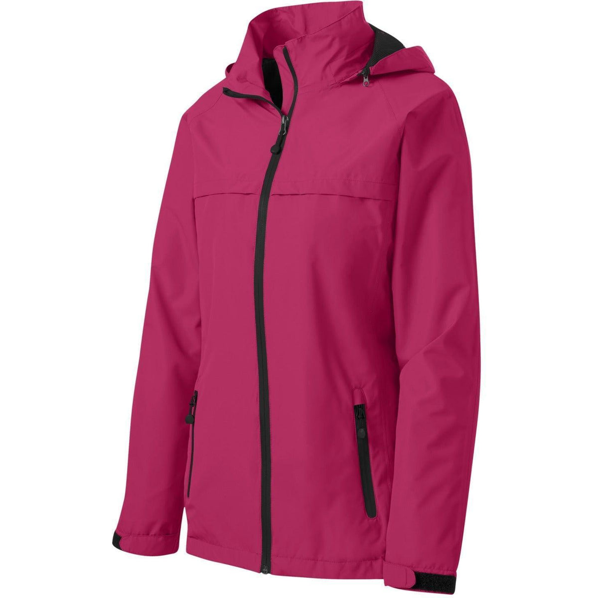 no-logo Port Authority Ladies Torrent Waterproof Jacket-Regular-Port Authority-Dark Fuchsia-S-Thread Logic