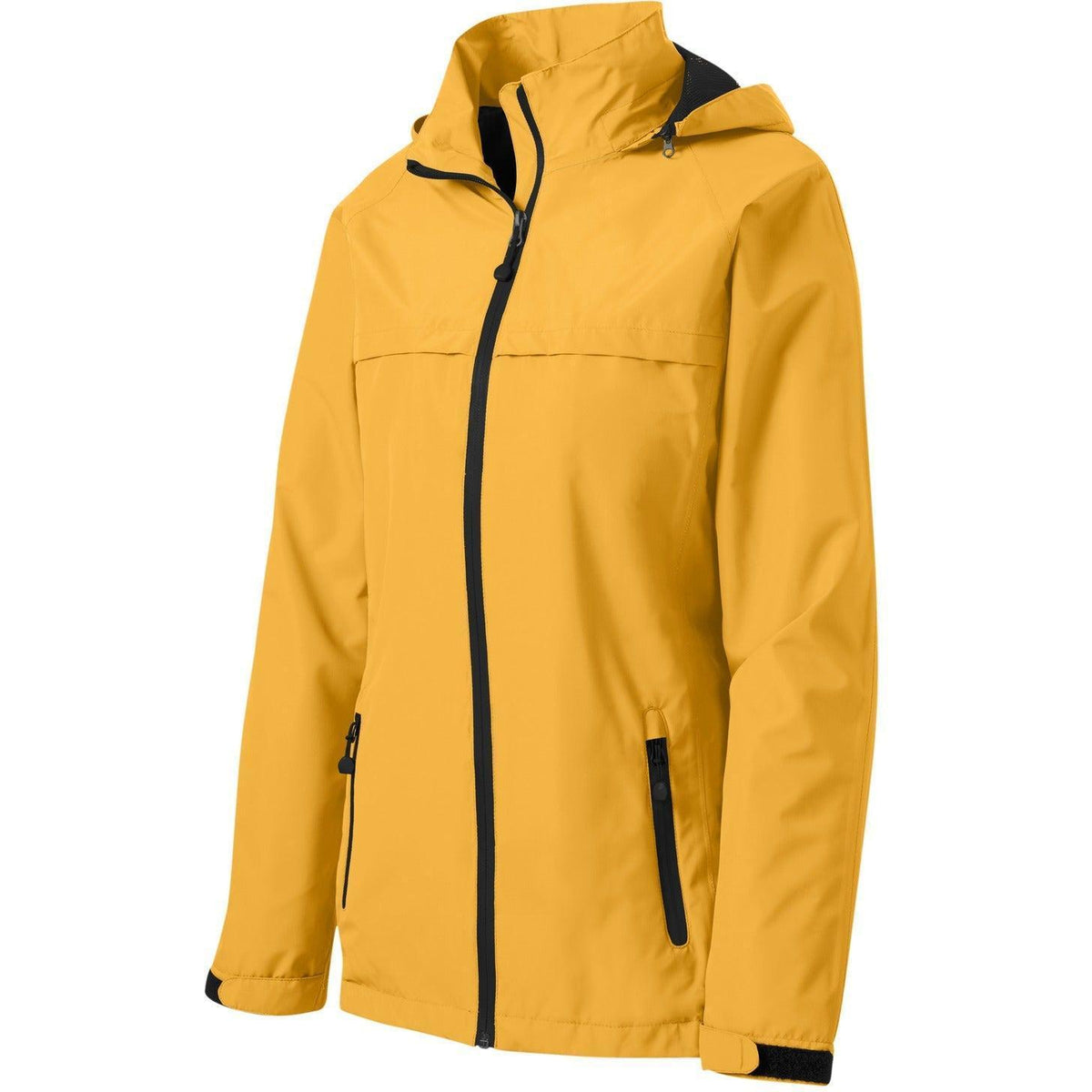 no-logo Port Authority Ladies Torrent Waterproof Jacket-Regular-Port Authority-Slicker Yellow-S-Thread Logic
