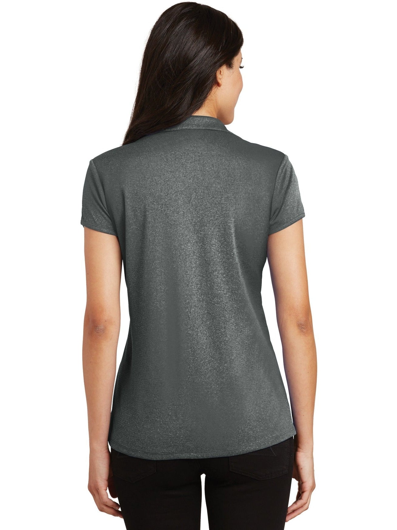 no-logo Port Authority Ladies Trace Heather Polo-Regular-Port Authority-Thread Logic