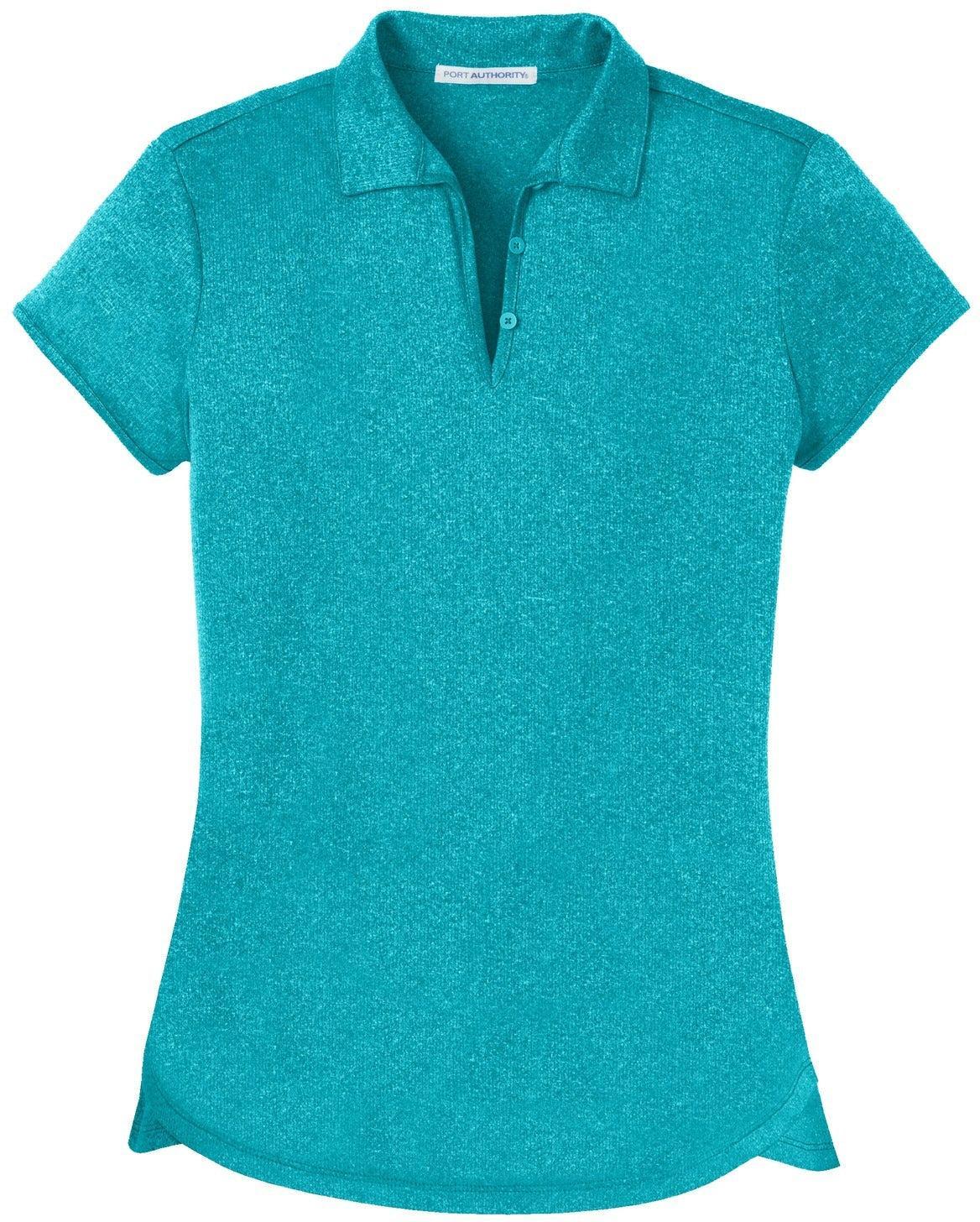 Port Authority Ladies Trace Heather Polo