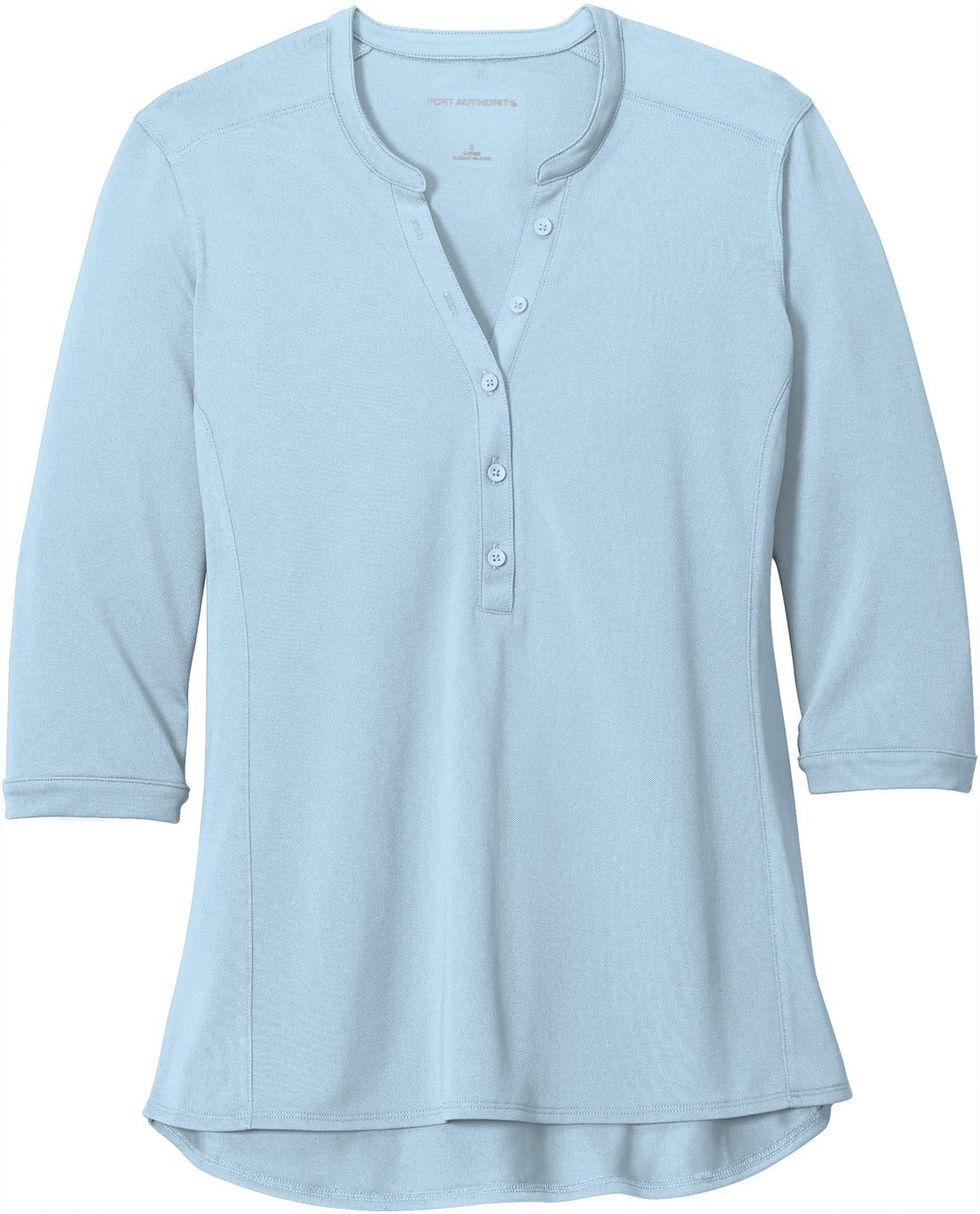 Port Authority Ladies UV Choice Pique Henley