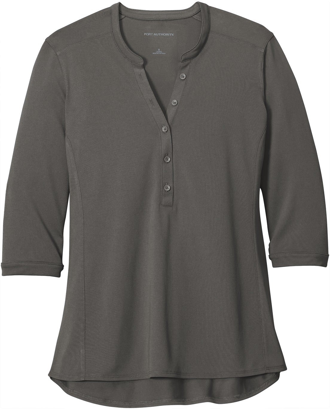 Port Authority Ladies UV Choice Pique Henley