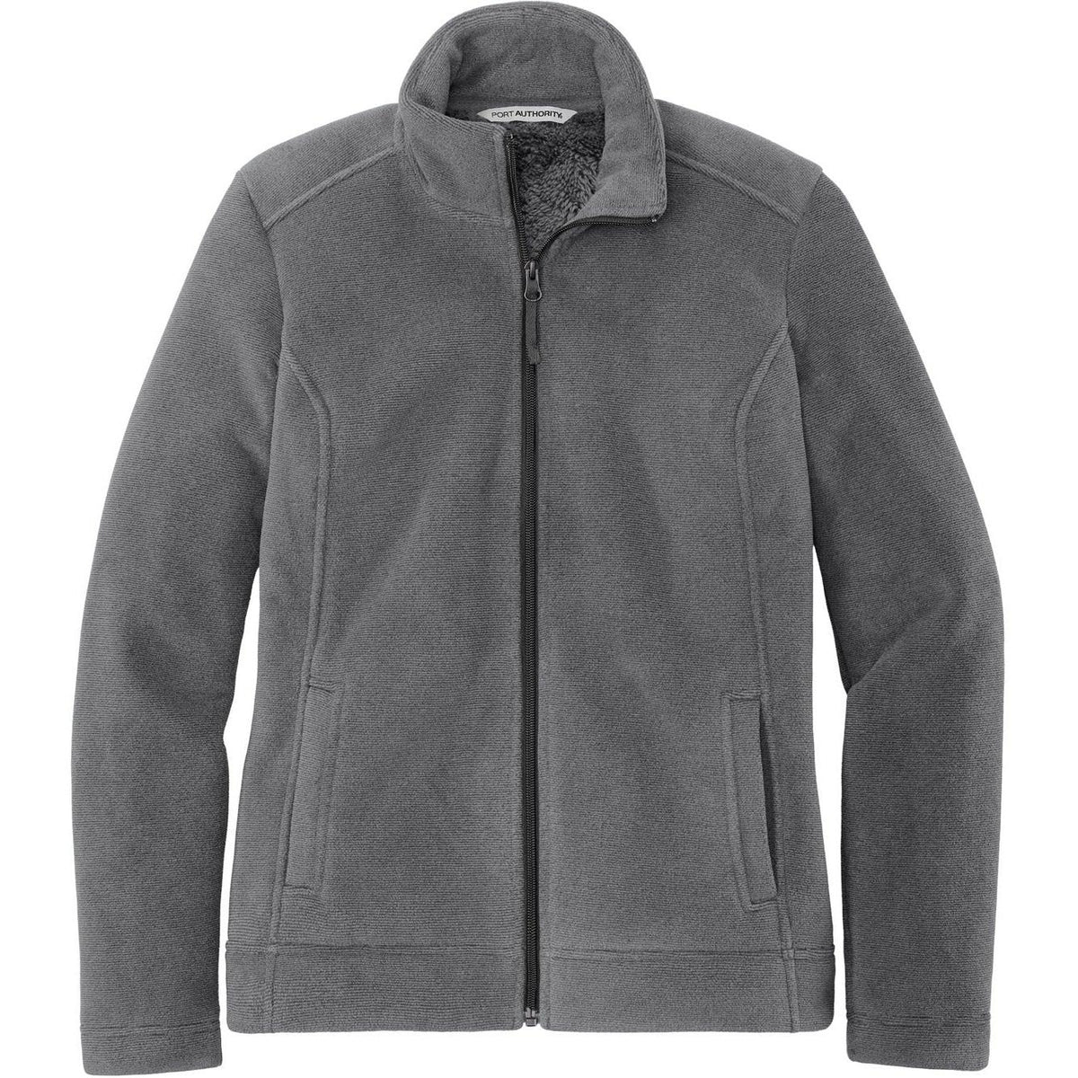 no-logo Port Authority Ladies Ultra Warm Brushed Fleece Jacket