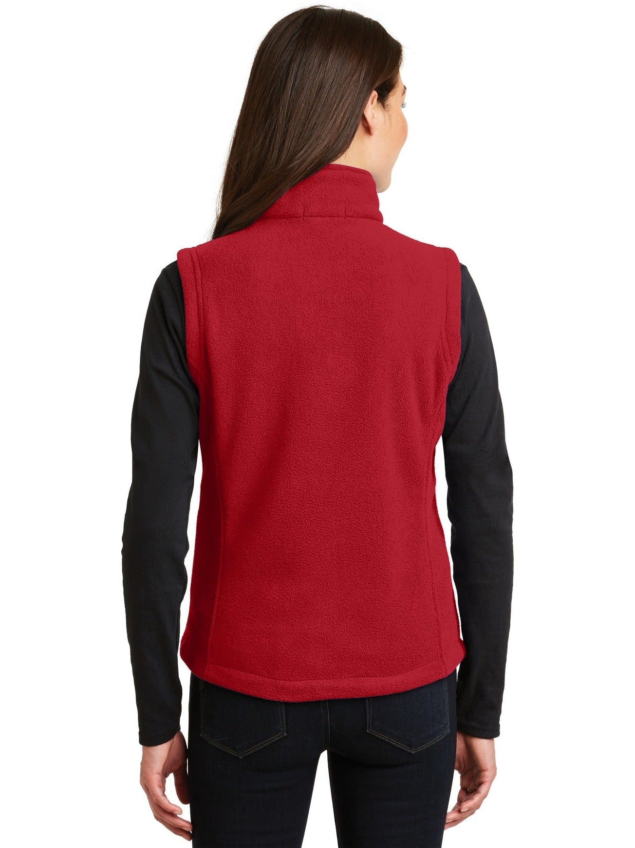 no-logo Port Authority Ladies Value Fleece Vest-Regular-Port Authority-Thread Logic