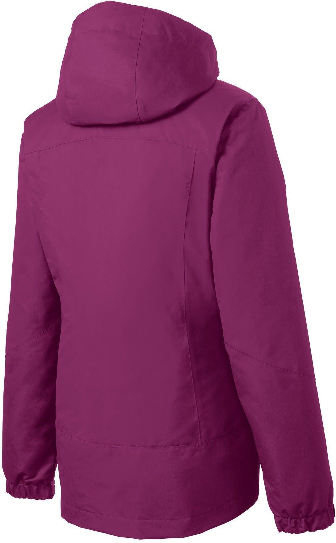 no-logo Port Authority Ladies Vortex Waterproof 3-in-1 Jacket-Regular-Port Authority-Thread Logic