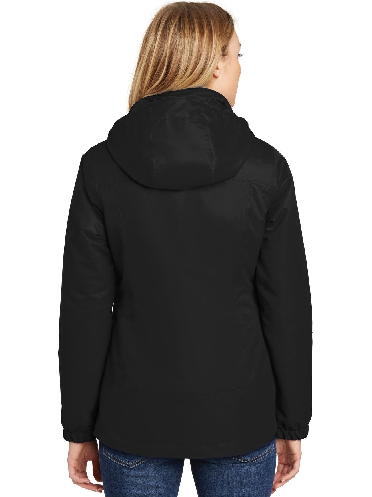 no-logo Port Authority Ladies Vortex Waterproof 3-in-1 Jacket-Regular-Port Authority-Thread Logic