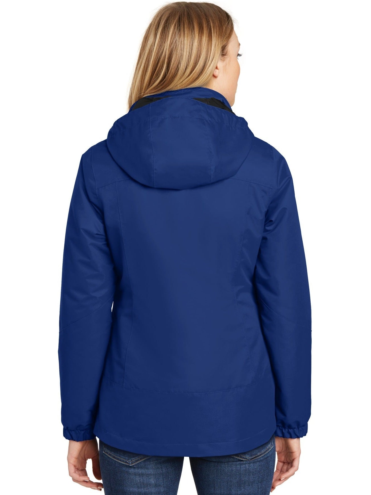 no-logo Port Authority Ladies Vortex Waterproof 3-in-1 Jacket-Regular-Port Authority-Thread Logic