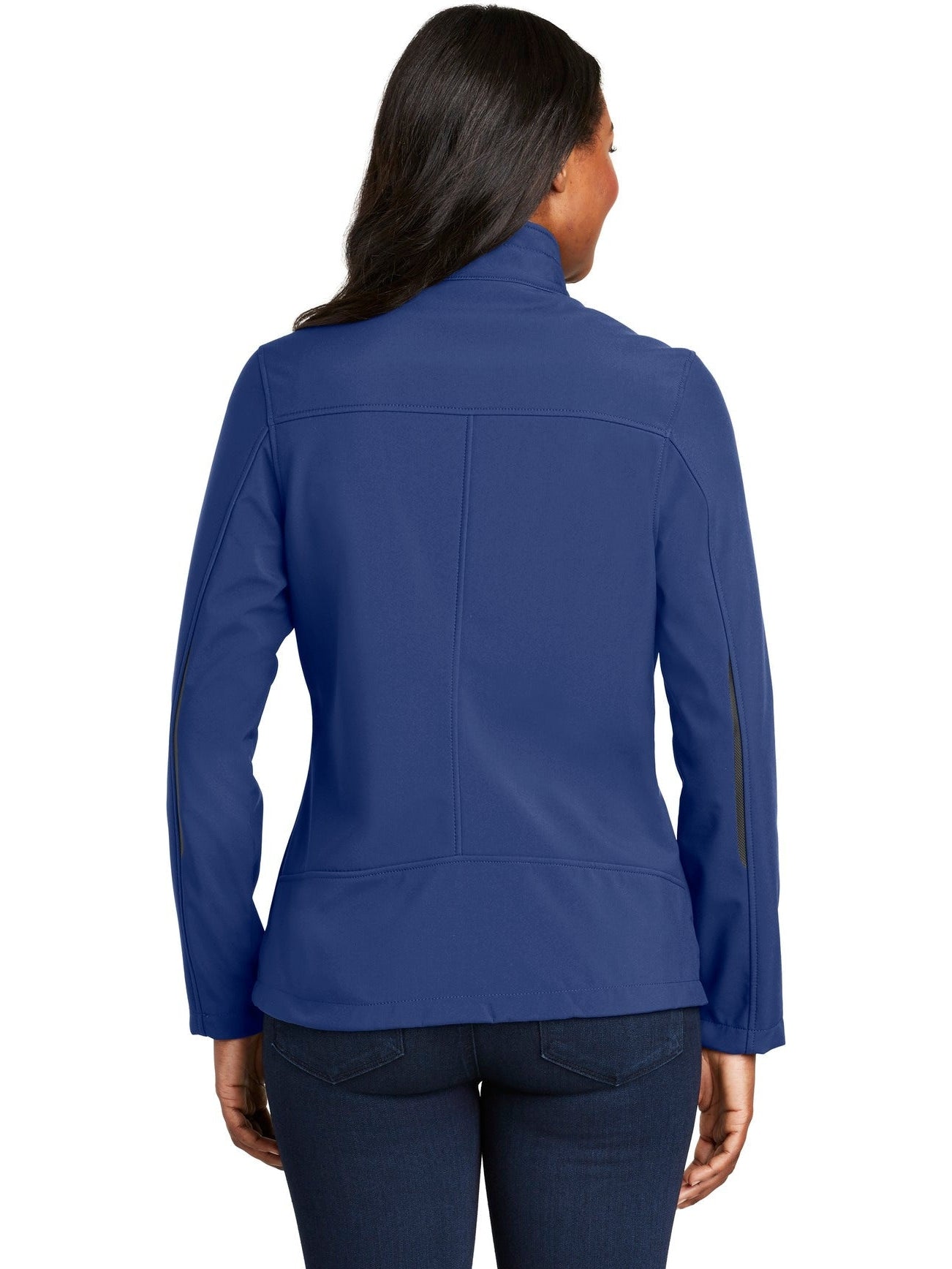 no-logo Port Authority Ladies Welded Soft Shell Jacket-Regular-Port Authority-Thread Logic