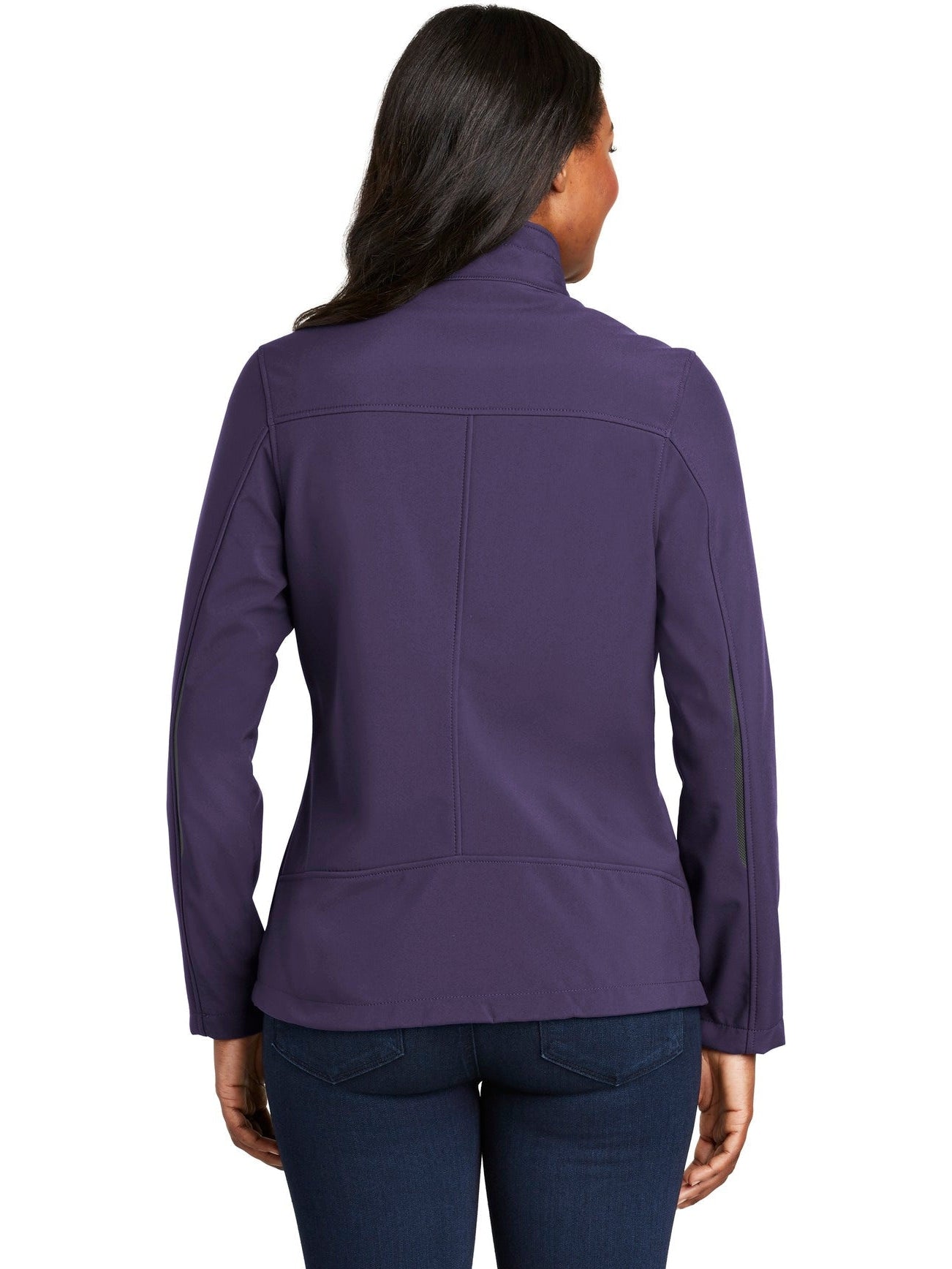 no-logo Port Authority Ladies Welded Soft Shell Jacket-Regular-Port Authority-Thread Logic