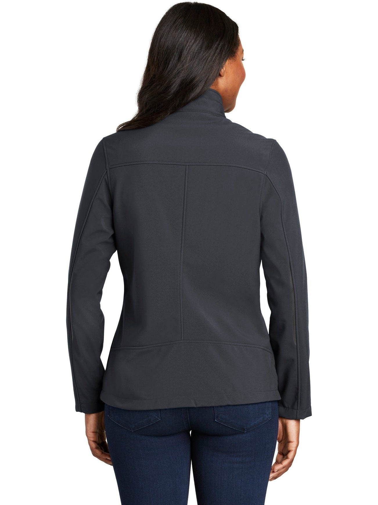 no-logo Port Authority Ladies Welded Soft Shell Jacket-Regular-Port Authority-Thread Logic