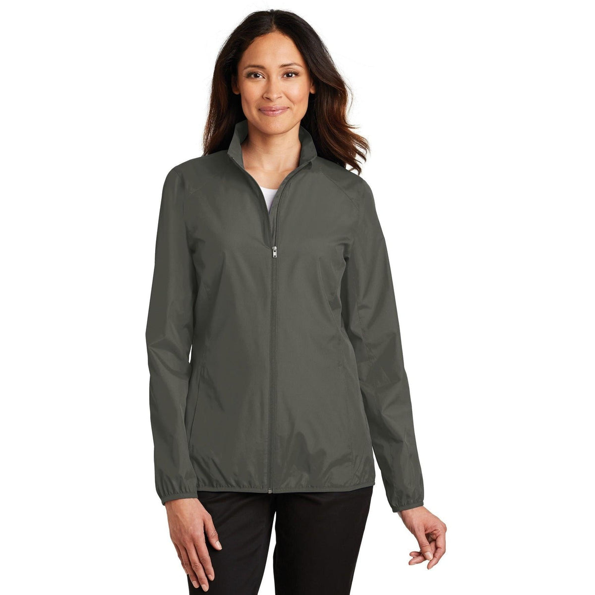 no-logo Port Authority Women's Zephyr Full-Zip Jacket-Regular-Port Authority-Thread Logic