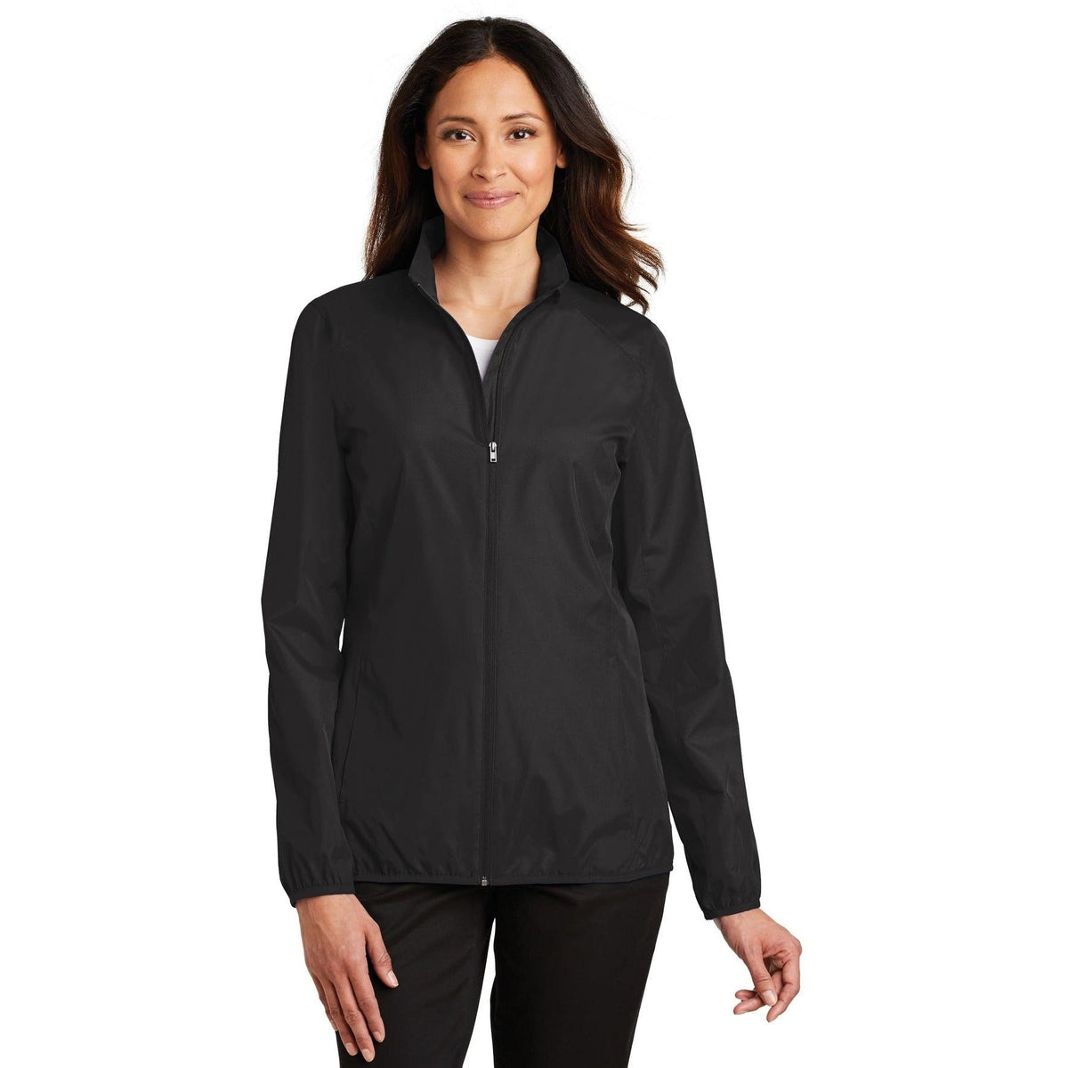 no-logo Port Authority Women's Zephyr Full-Zip Jacket-Regular-Port Authority-Thread Logic