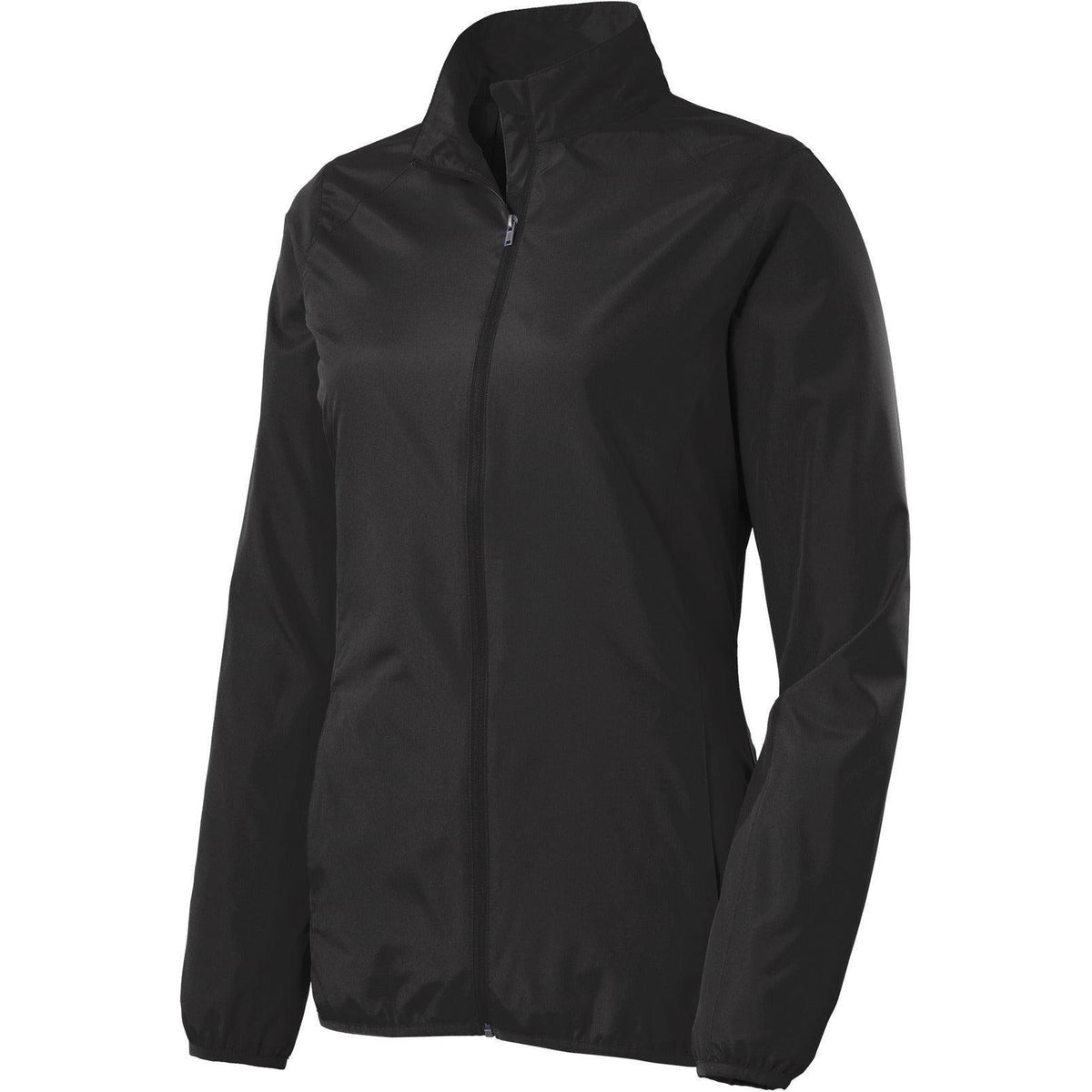 no-logo Port Authority Women's Zephyr Full-Zip Jacket-Regular-Port Authority-Black-XS-Thread Logic