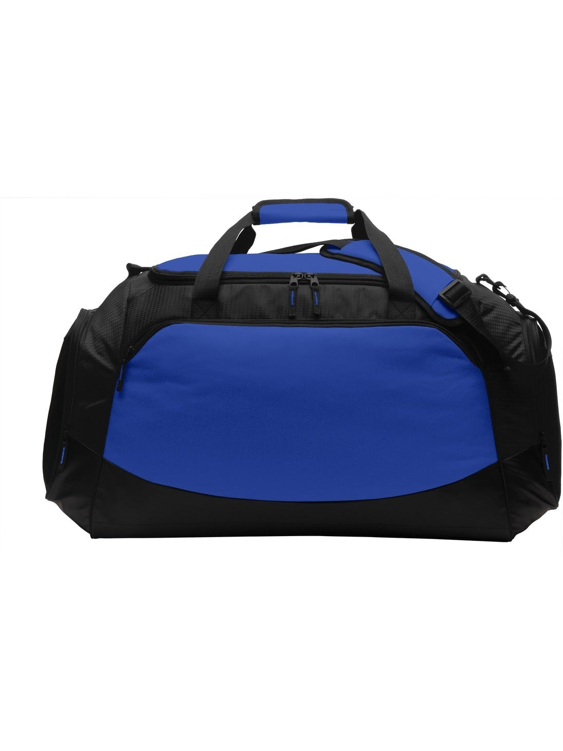 Port Authority Large Active Duffel-Regular-Port Authority-True Royal/Black-Thread Logic