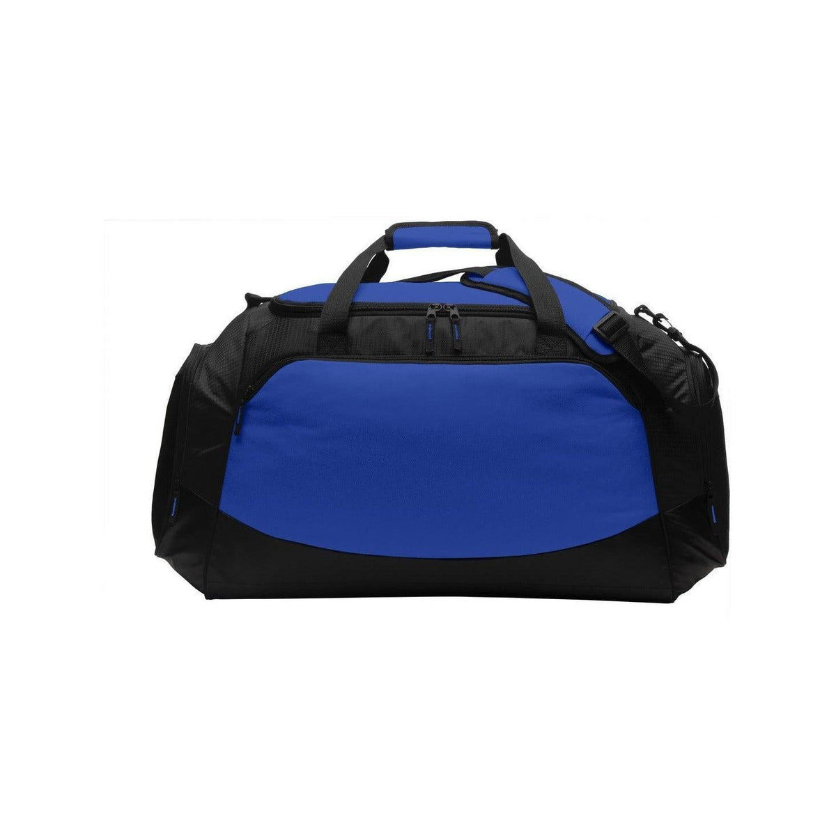 no-logo Port Authority Large Active Duffel-Regular-Port Authority-True Royal/Black-Thread Logic