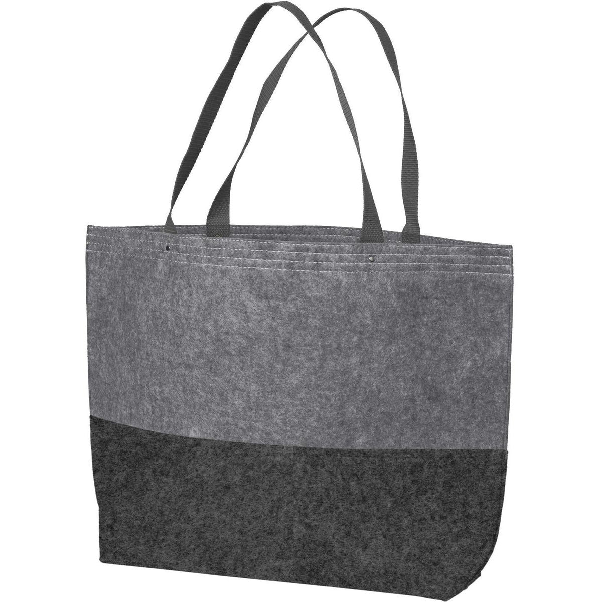 no-logo Port Authority Large Felt Tote