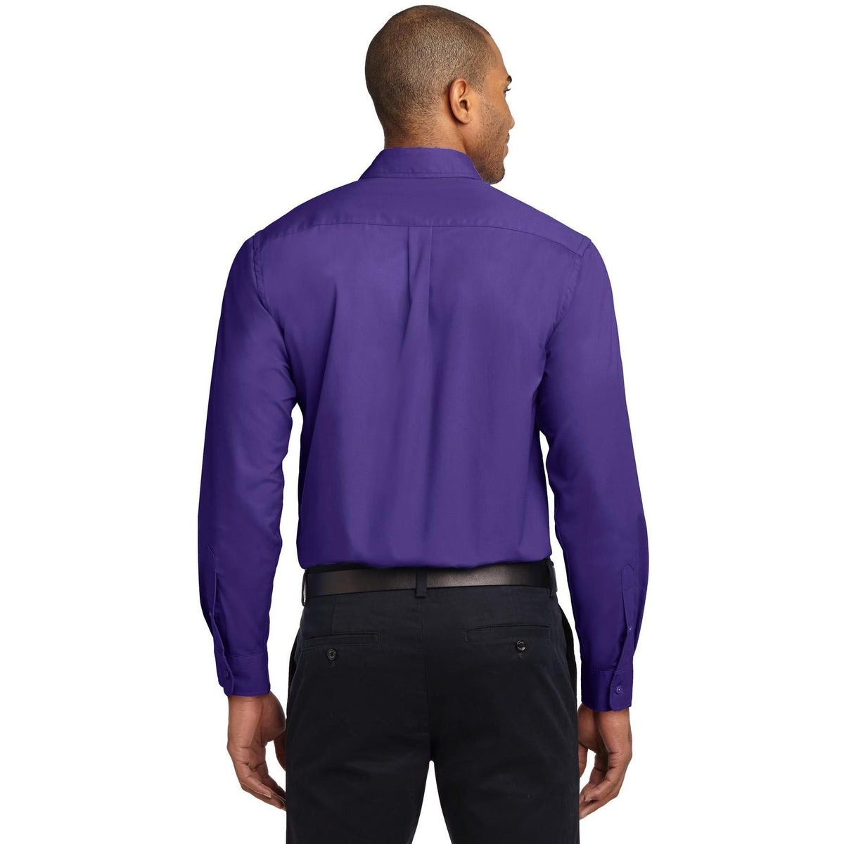 no-logo Port Authority Long Sleeve Easy Care Dress Shirt-Dress Shirts-Port Authority-Thread Logic