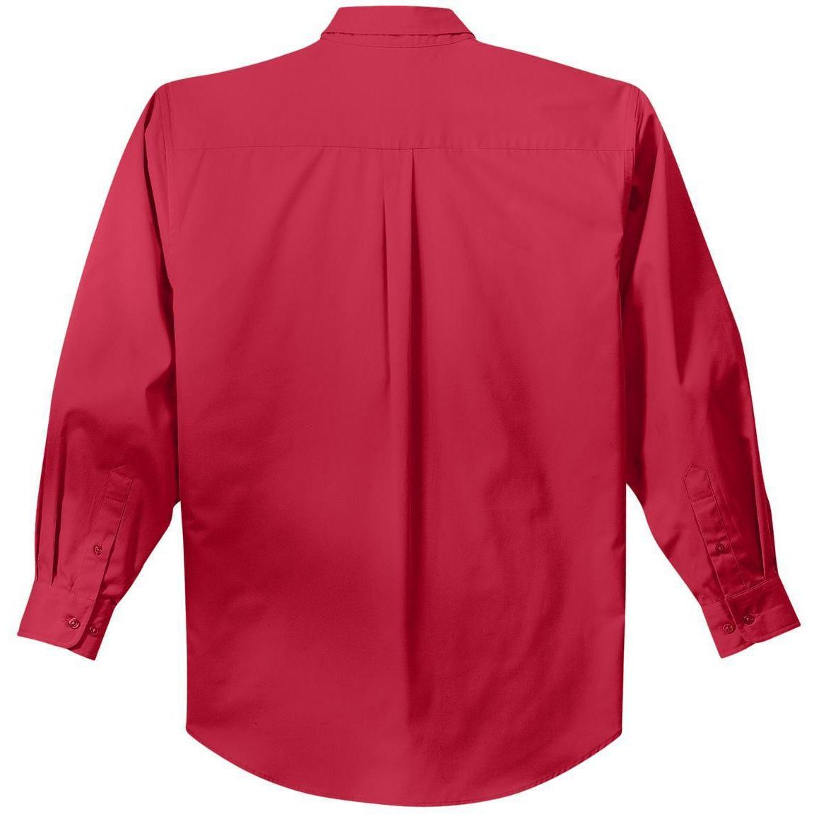no-logo Port Authority Long Sleeve Easy Care Dress Shirt-Dress Shirts-Port Authority-Thread Logic