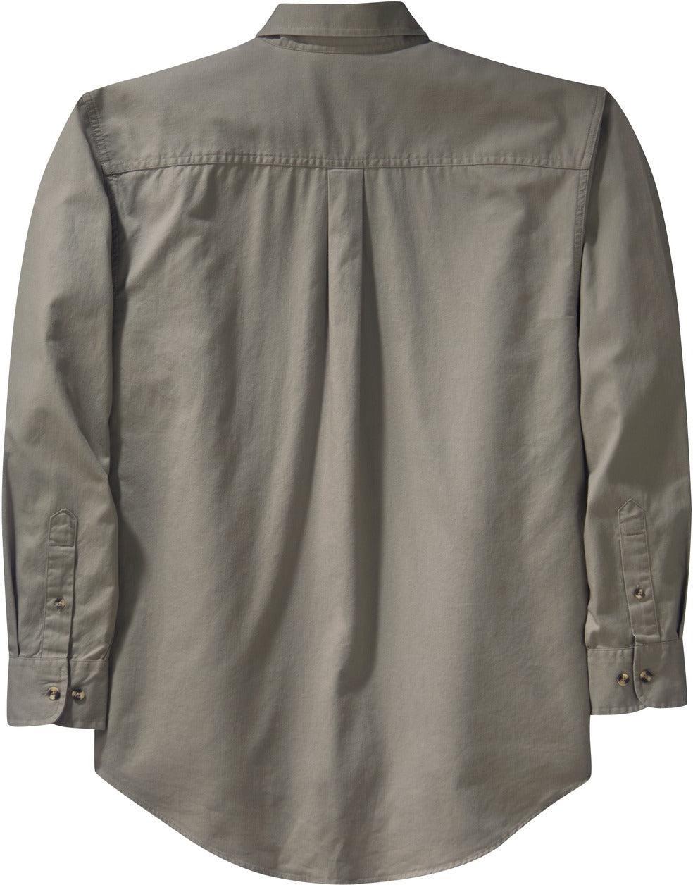 no-logo Port Authority Long Sleeve Twill Shirt-Regular-Port Authority-Thread Logic