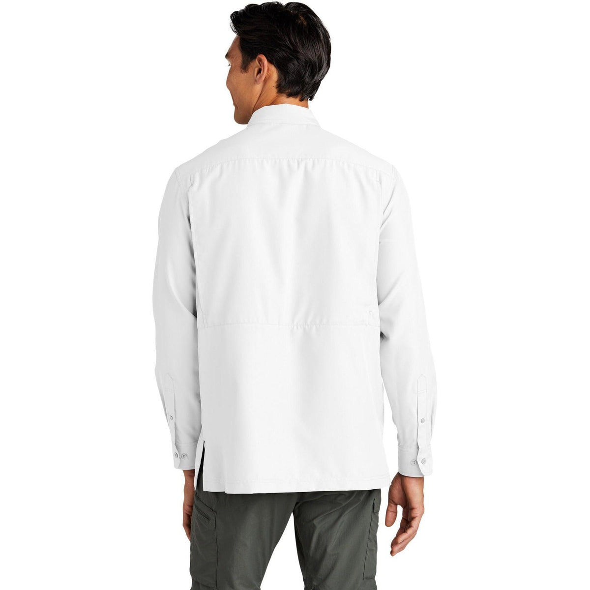 no-logo Port Authority Long Sleeve UV Daybreak Shirt-Regular-Port Authority-Thread Logic