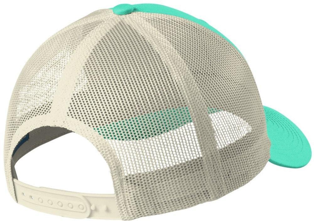 no-logo Port Authority Low-Profile Snapback Trucker Cap-Regular-Port Authority-Thread Logic no-logo