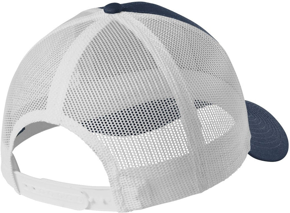 no-logo Port Authority Low-Profile Snapback Trucker Cap-Regular-Port Authority-Thread Logic no-logo