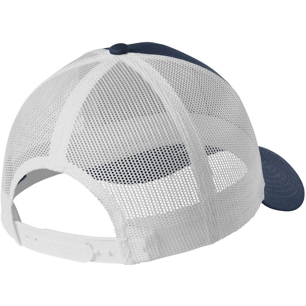 no-logo Port Authority Low-Profile Snapback Trucker Cap-Regular-Port Authority-Thread Logic