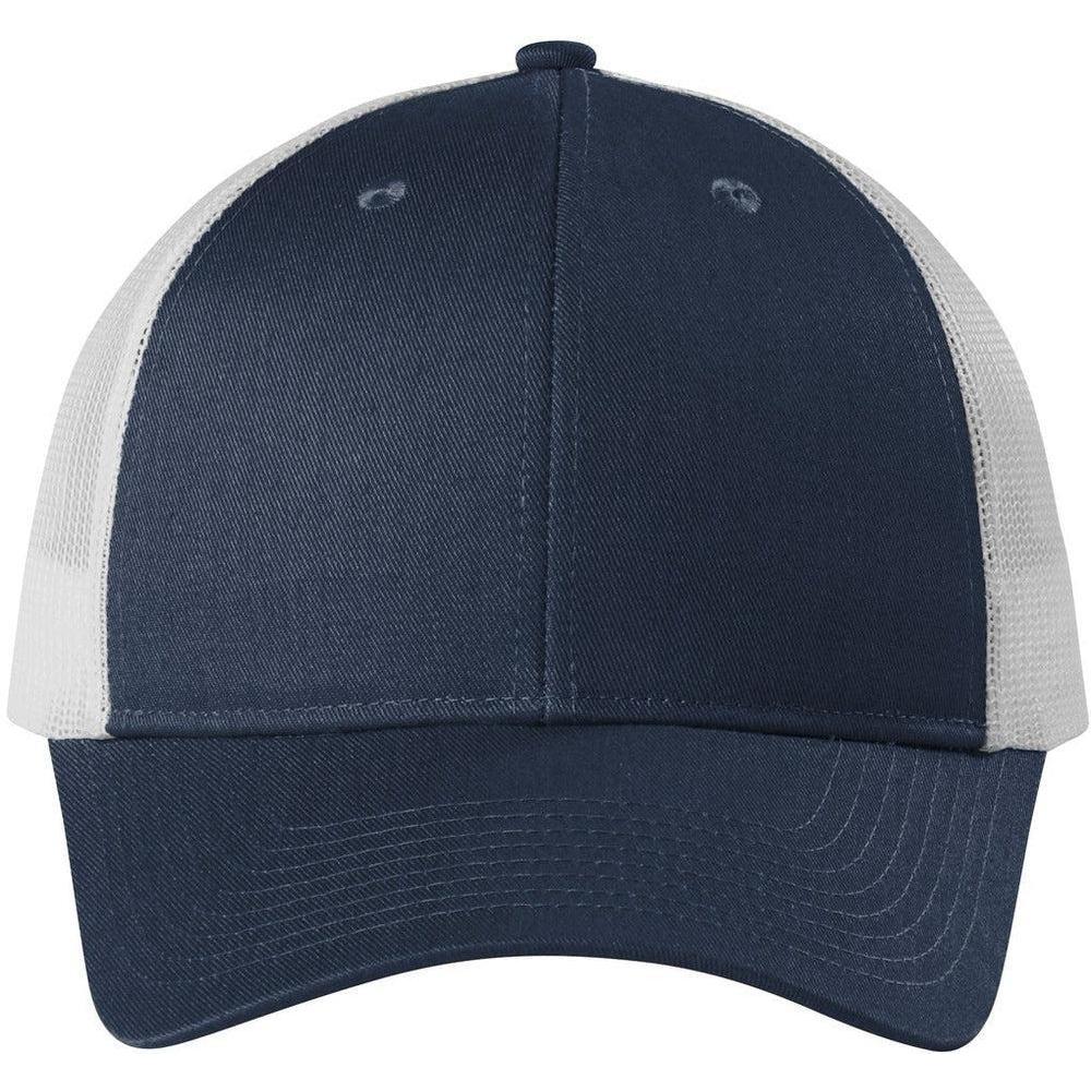no-logo Port Authority Low-Profile Snapback Trucker Cap-Regular-Port Authority-Thread Logic