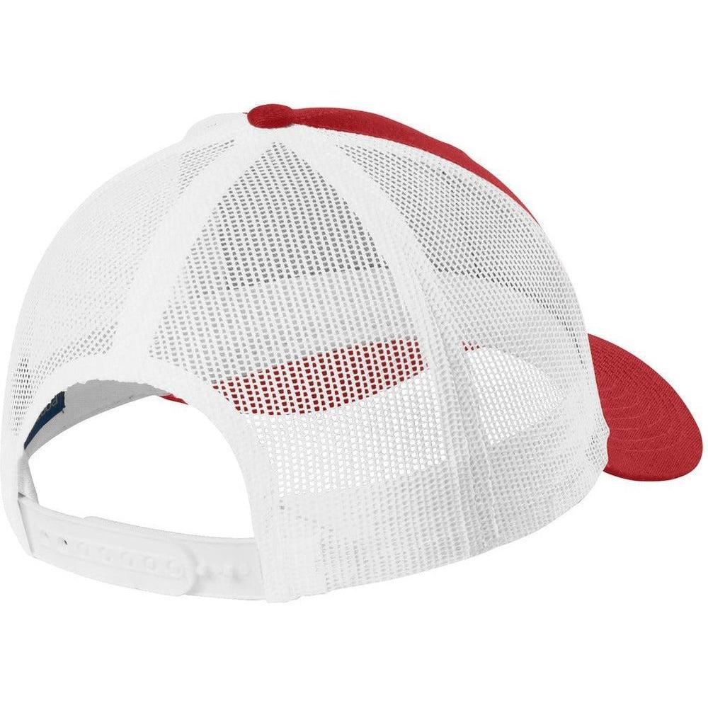 no-logo Port Authority Low-Profile Snapback Trucker Cap-Regular-Port Authority-Thread Logic