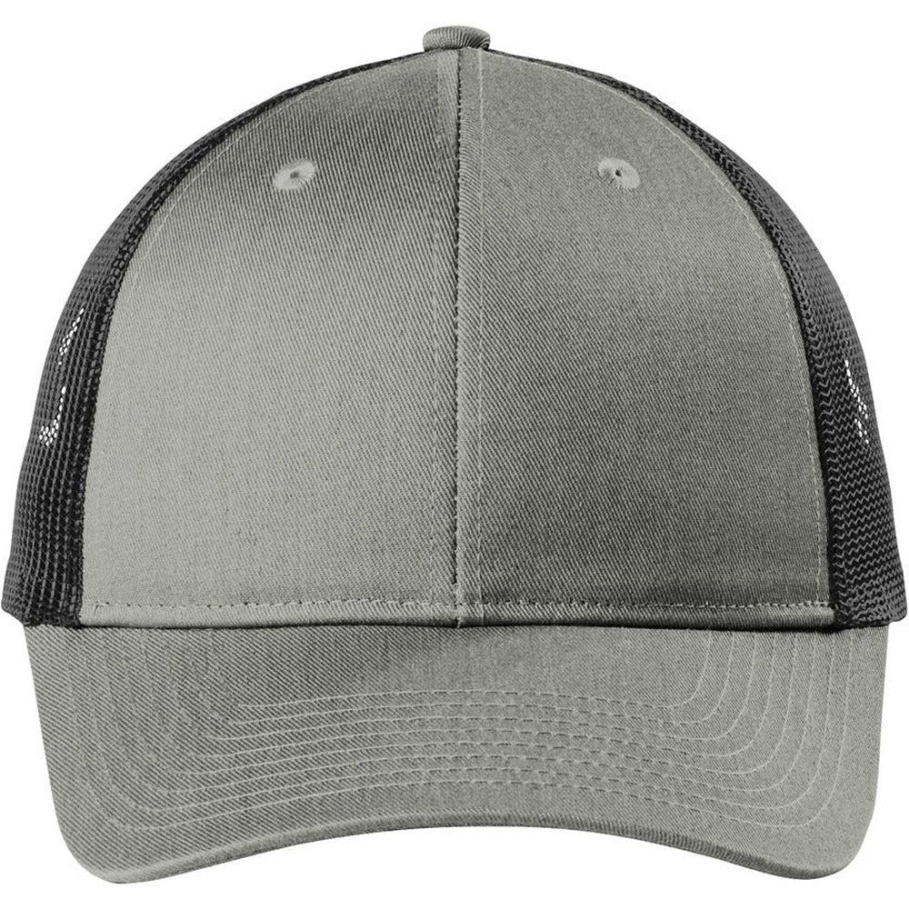 no-logo Port Authority Low-Profile Snapback Trucker Cap-Regular-Port Authority-Thread Logic