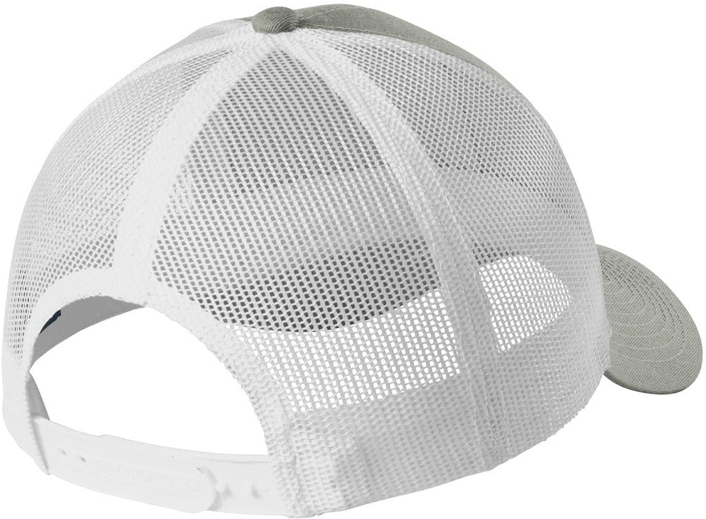 no-logo Port Authority Low-Profile Snapback Trucker Cap-Regular-Port Authority-Thread Logic no-logo