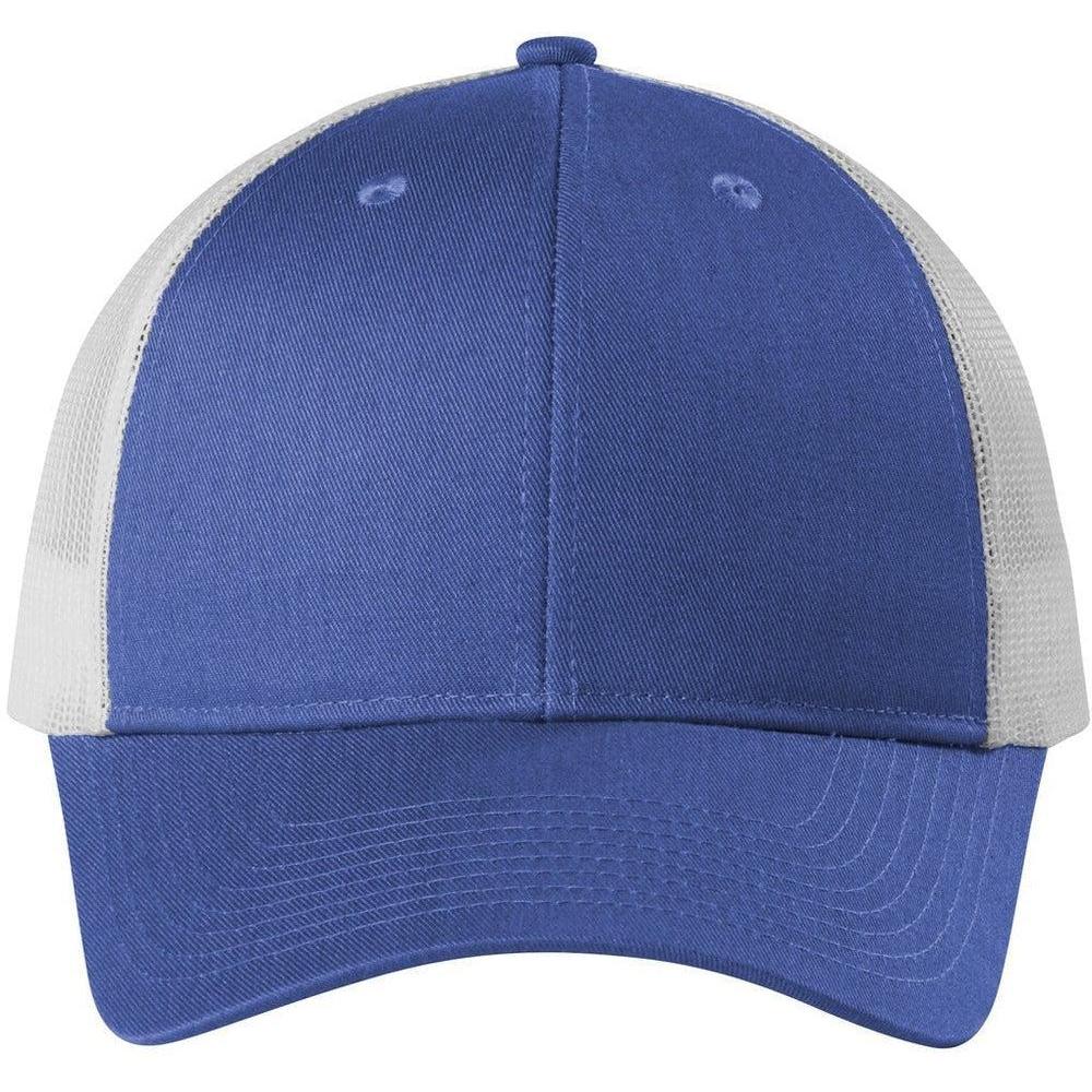 no-logo Port Authority Low-Profile Snapback Trucker Cap-Regular-Port Authority-Thread Logic