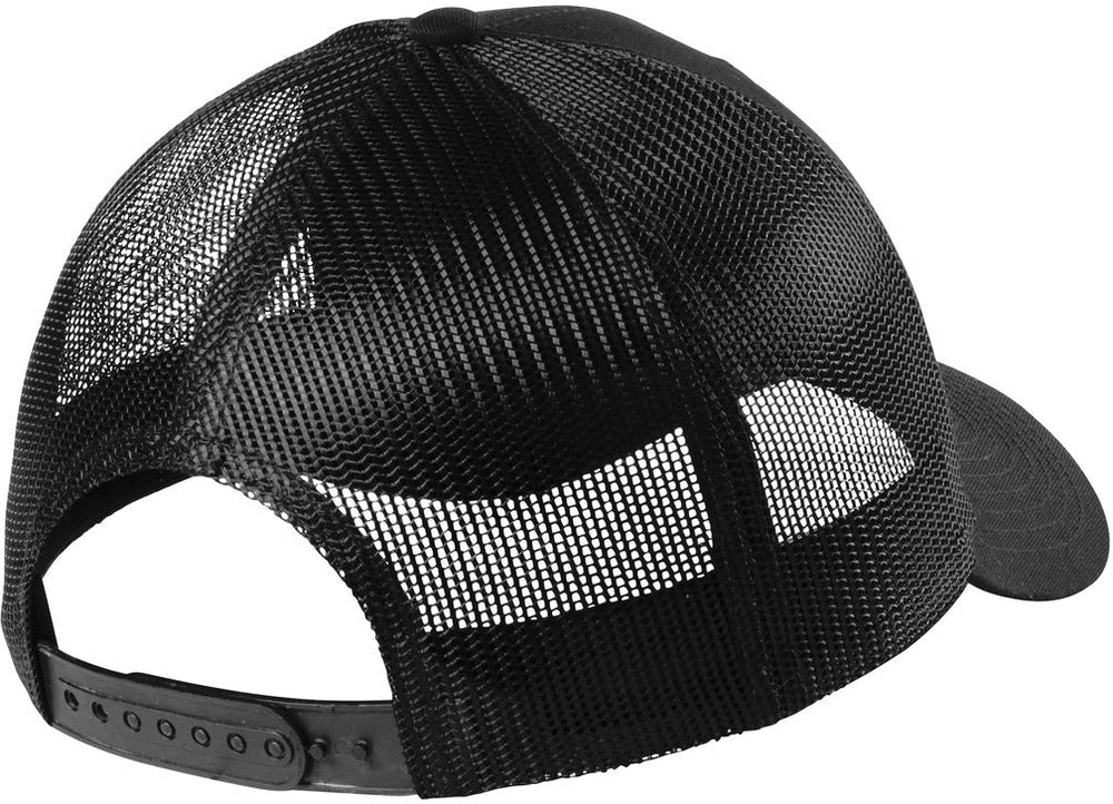 no-logo Port Authority Low-Profile Snapback Trucker Cap-Regular-Port Authority-Thread Logic no-logo