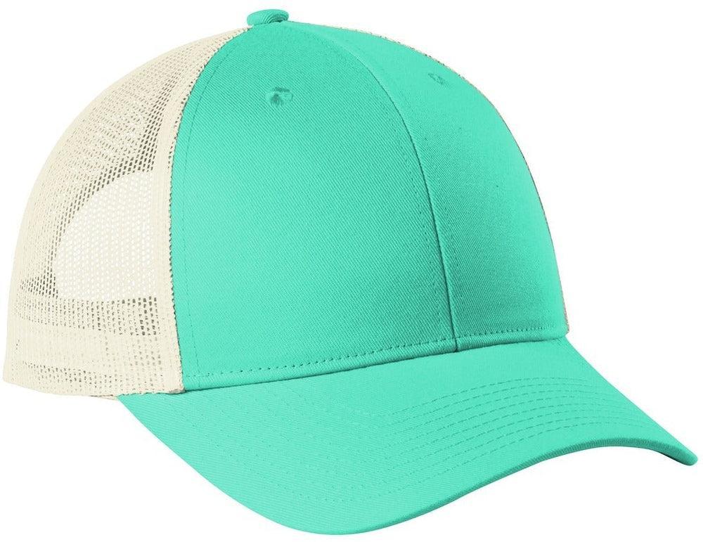 Port Authority Low-Profile Snapback Trucker Cap no-logo