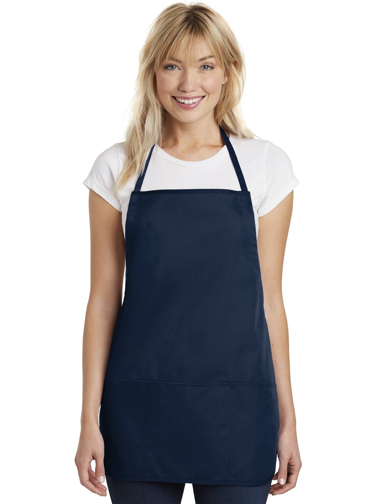 no-logo Port Authority Medium Length Apron-Regular-Port Authority-Thread Logic