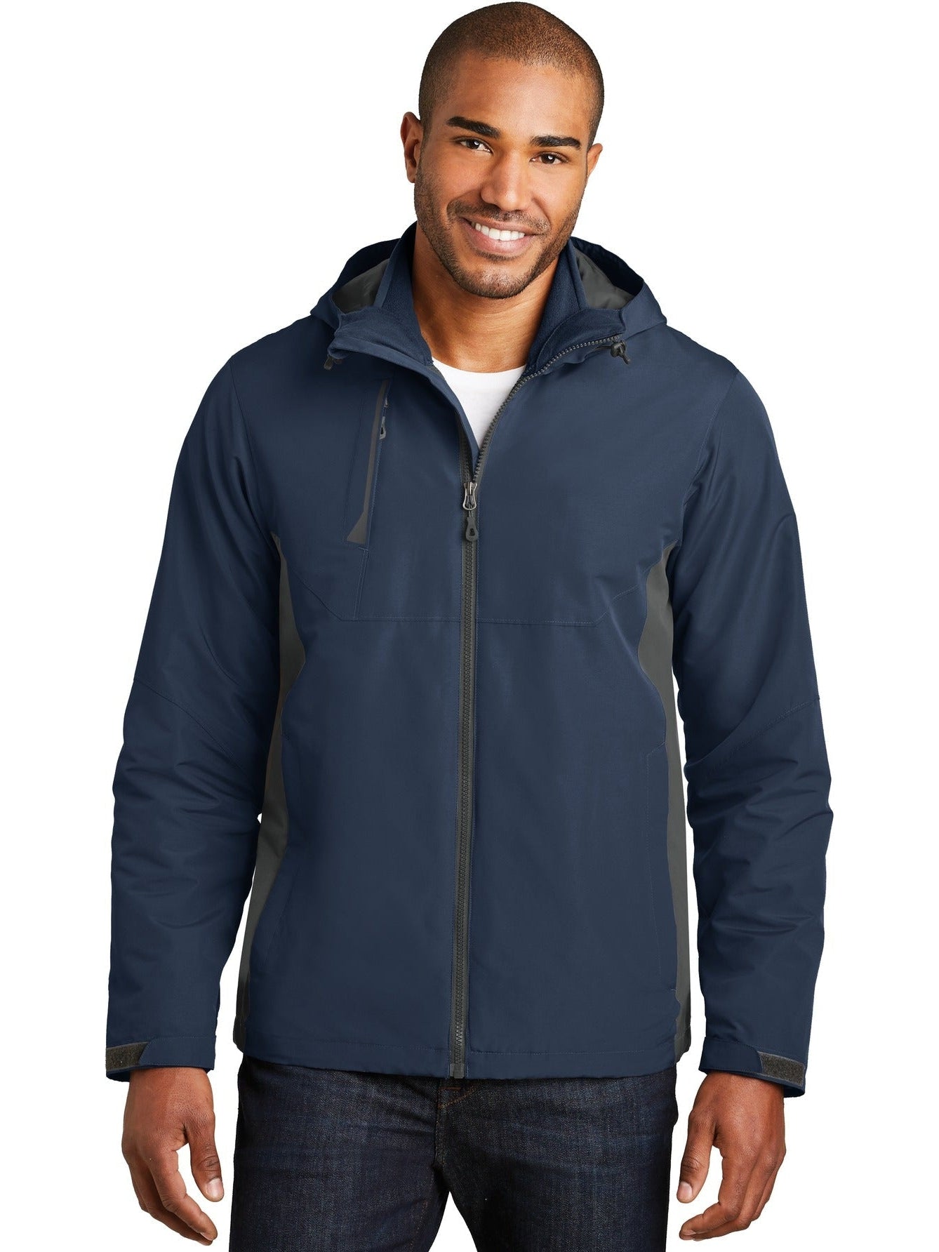 no-logo Port Authority Merge 3-In-1 Jacket-Regular-Port Authority-Thread Logic