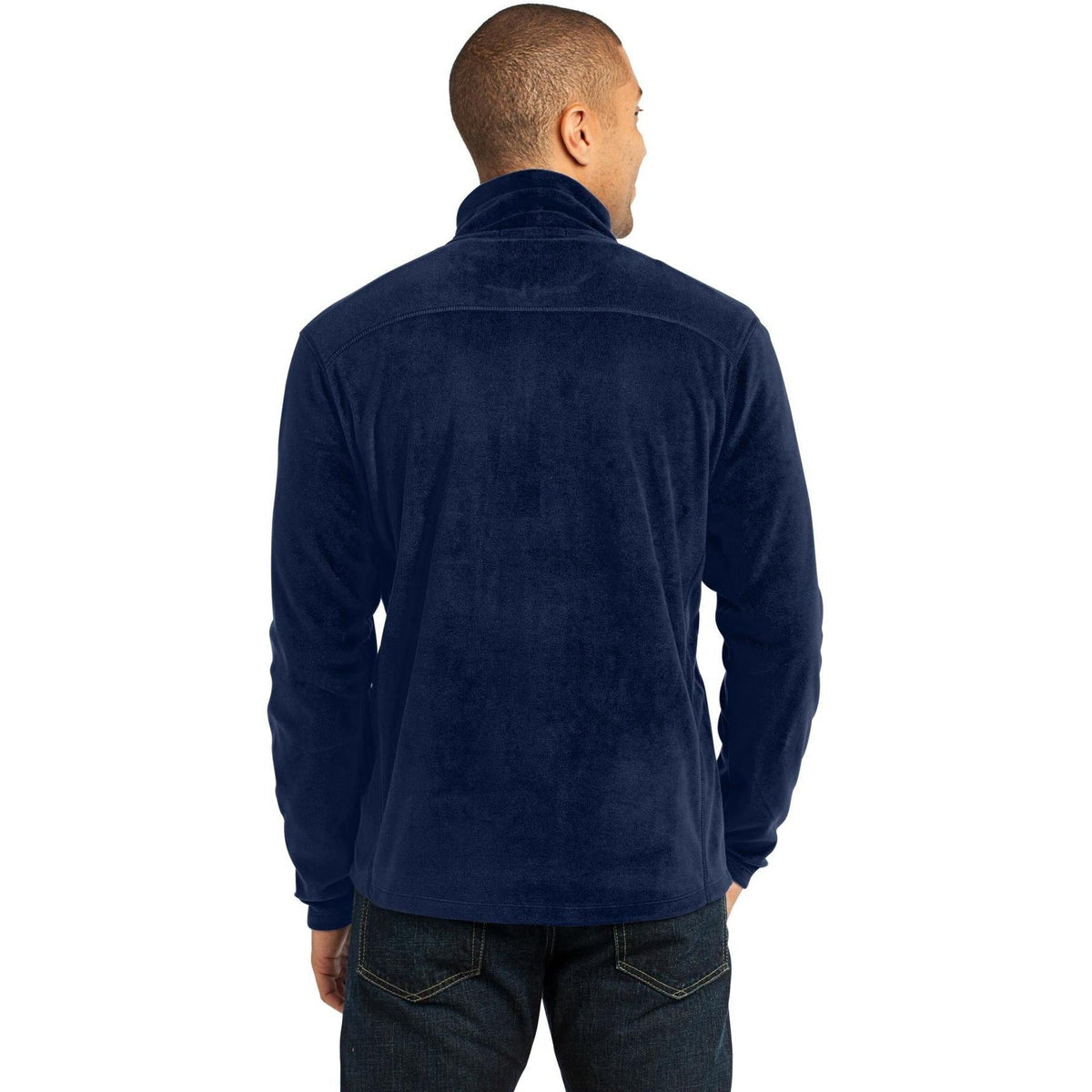 no-logo Port Authority Microfleece 1/2-Zip Pullover-Regular-Port Authority-Thread Logic