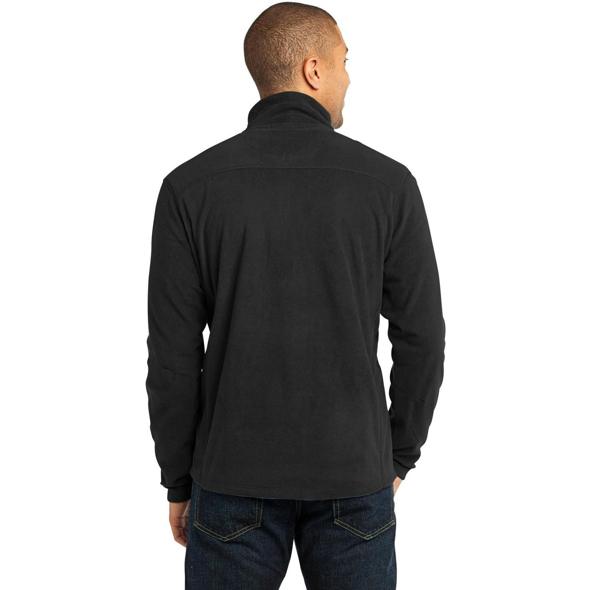 no-logo Port Authority Microfleece 1/2-Zip Pullover-Regular-Port Authority-Thread Logic