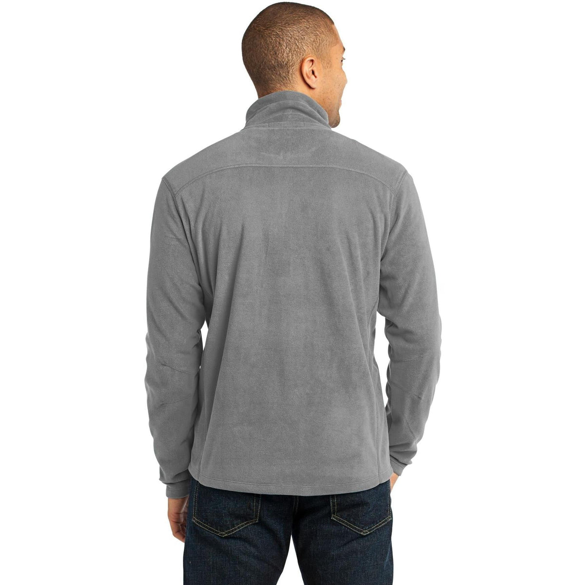 no-logo Port Authority Microfleece 1/2-Zip Pullover-Regular-Port Authority-Thread Logic