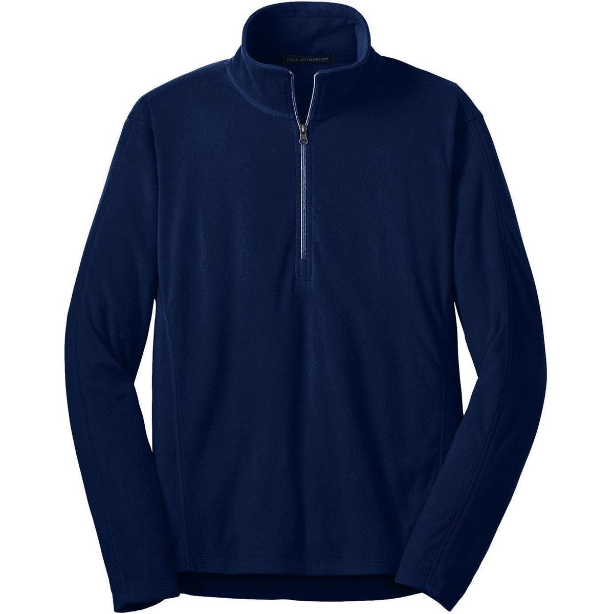 no-logo Port Authority Microfleece 1/2-Zip Pullover