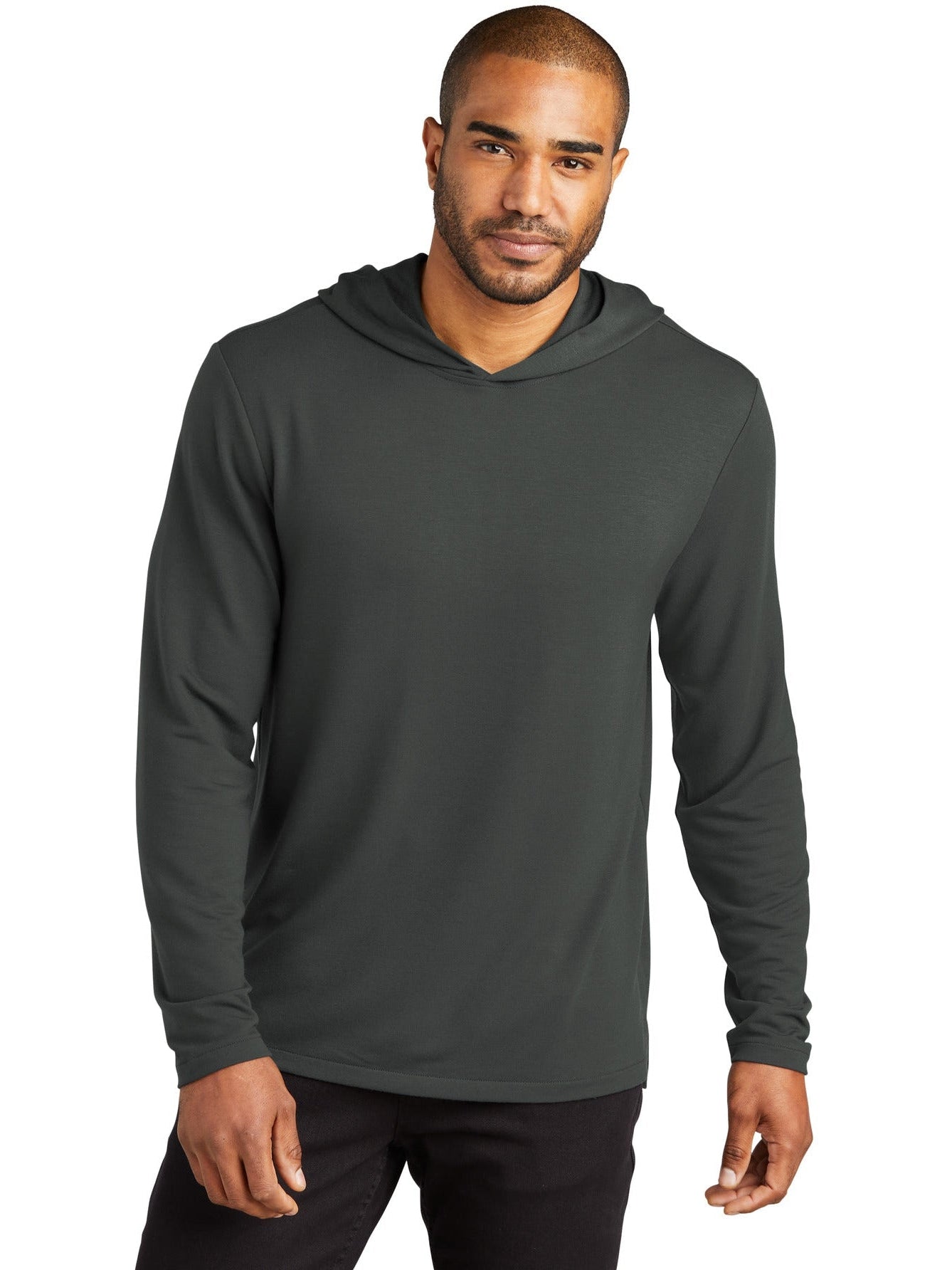 no-logo Port Authority Microterry Pullover Hoodie-Regular-Port Authority-Thread Logic