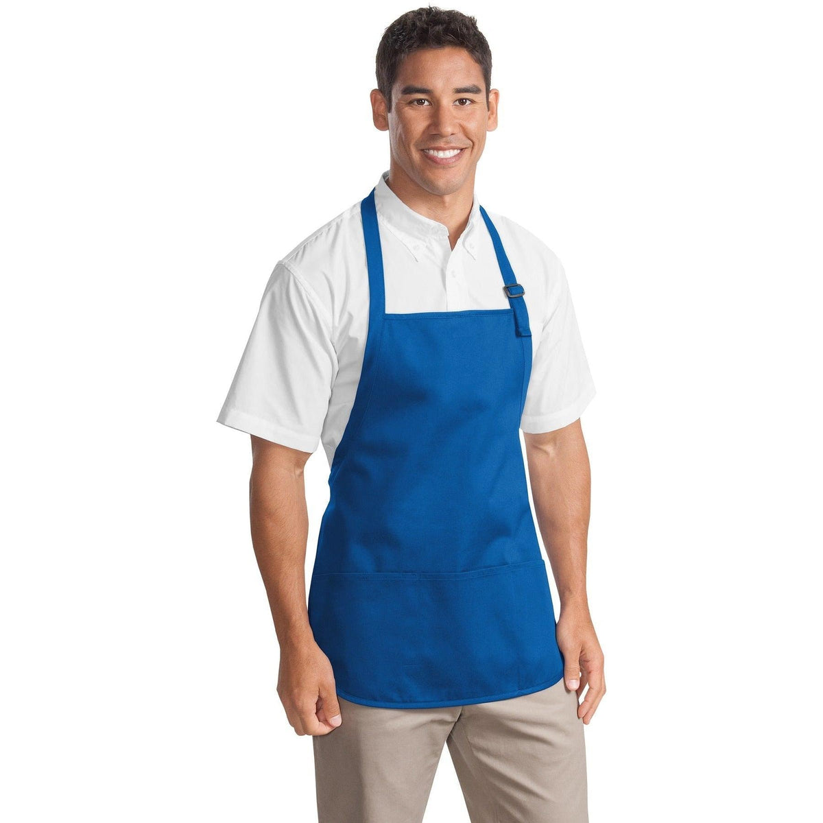 no-logo Port Authority Mid-Length Apron with Teflon Coating-Regular-Port Authority-Thread Logic