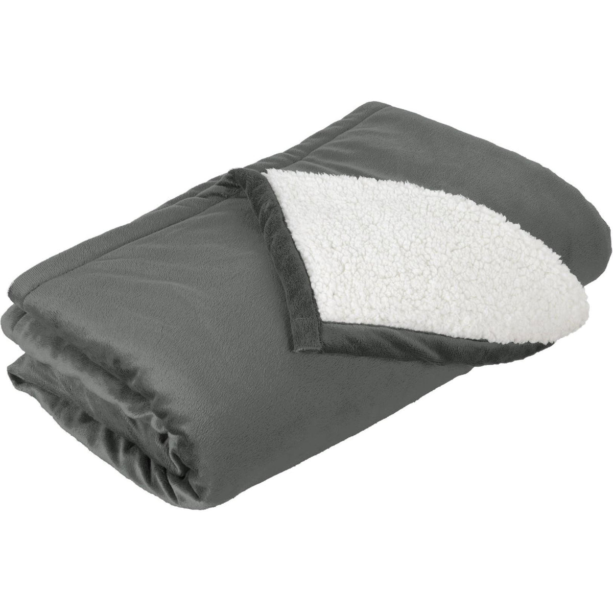 no-logo Port Authority Mountain Lodge Blanket-Regular-Port Authority-Hearth Grey-1 Size-Thread Logic