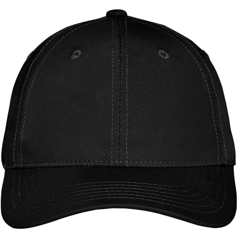 no-logo Port Authority Nylon Twill Performance Cap-Regular-Port Authority-Black-OSFA-Thread Logic