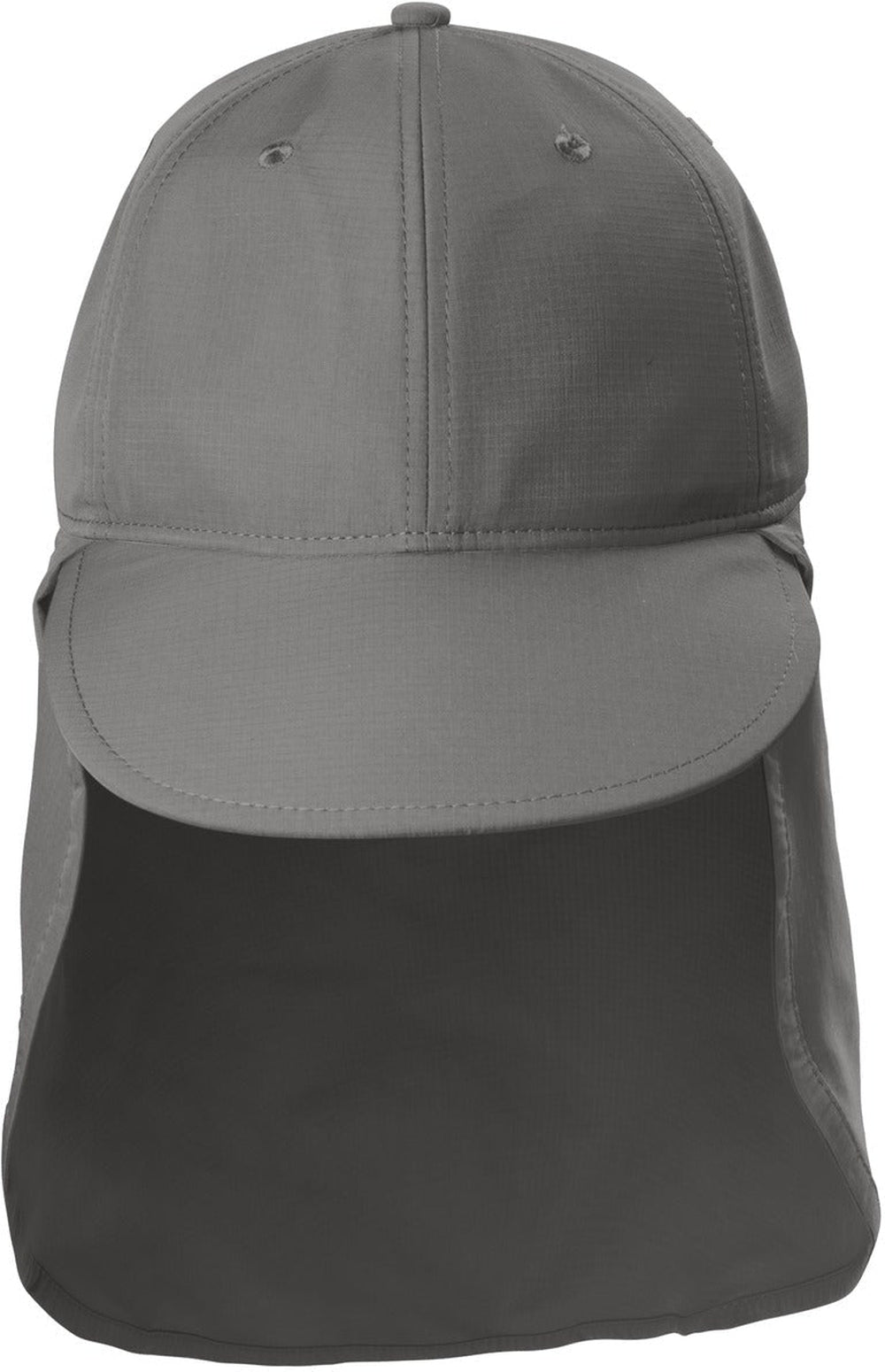 no-logo Port Authority Outdoor UV Sun Shade Cap-Regular-Port Authority-Sterling Grey-OSFA-Thread Logic