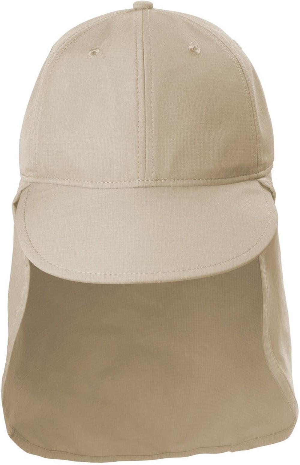 no-logo Port Authority Outdoor UV Sun Shade Cap-Regular-Port Authority-Stone-OSFA-Thread Logic