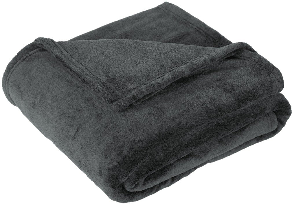 no-logo Port Authority Oversized Ultra Plush Blanket-Regular-Port Authority-Graphite-1 Size-Thread Logic