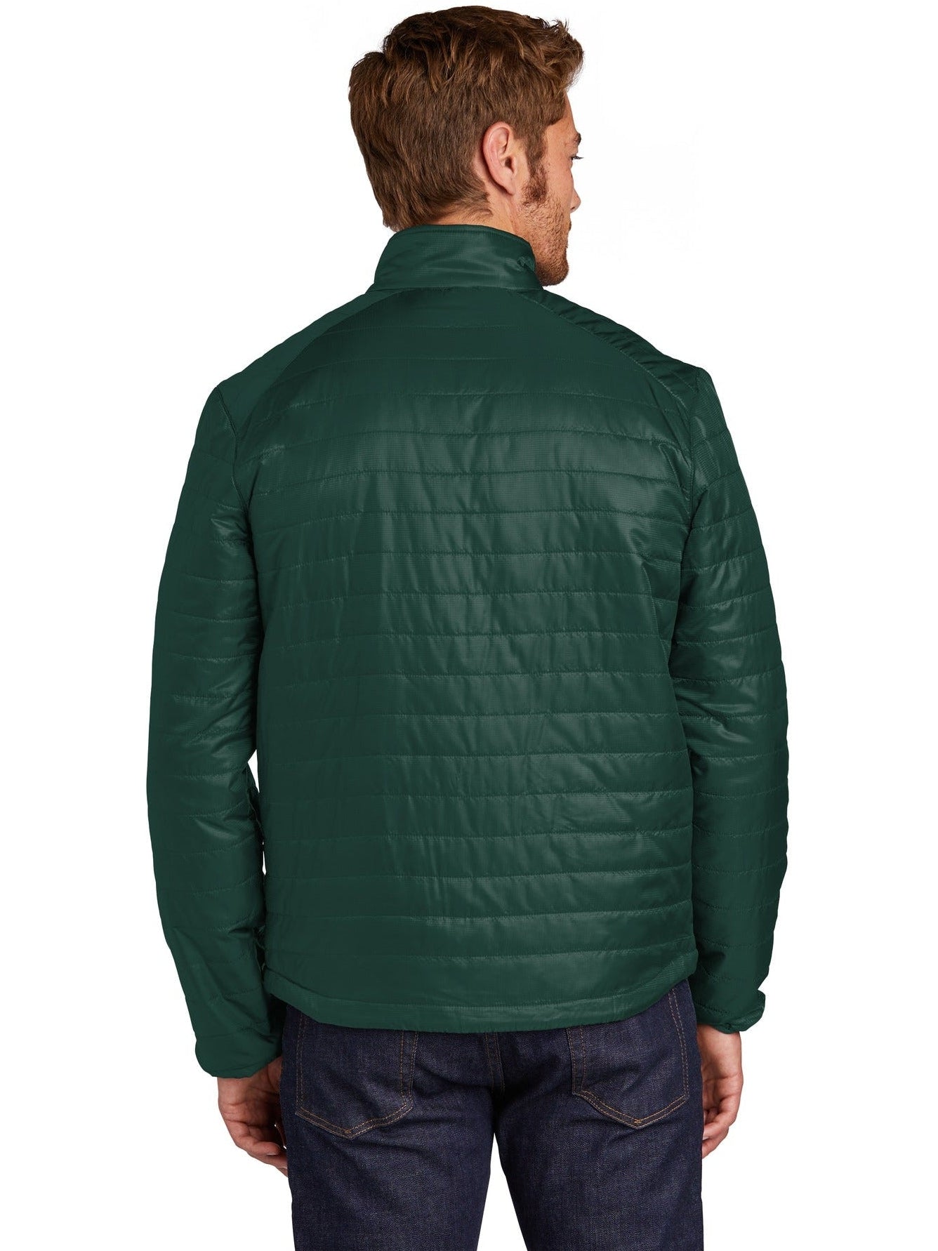 no-logo Port Authority Packable Puffy Jacket-Regular-Port Authority-Thread Logic